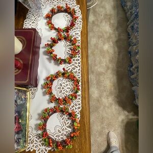 Autumn Berry Candle Rings